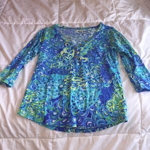 Lilly Pulitzer Pajama Shirt
